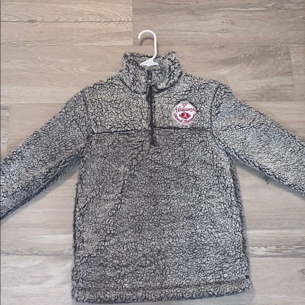 Quarter Zip Sherpa Pullover